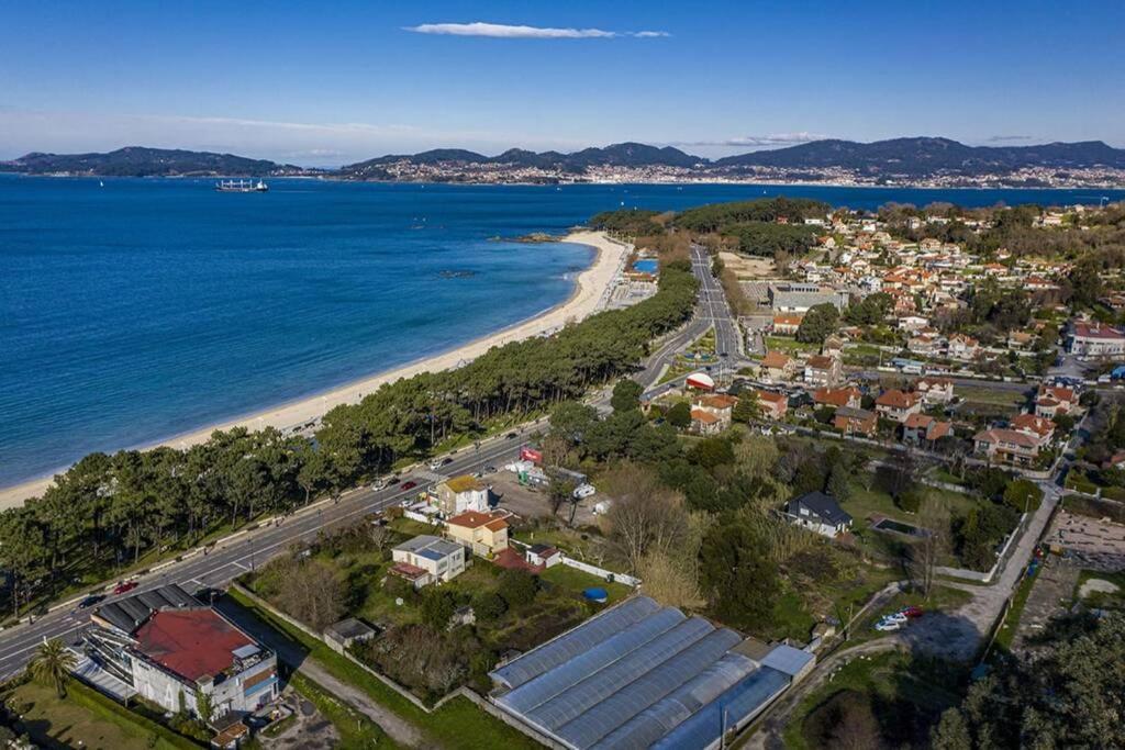 Apartamentos En Playa De Samil Primera Linea De Playa Pe Na Areia Vigo Exteriér fotografie